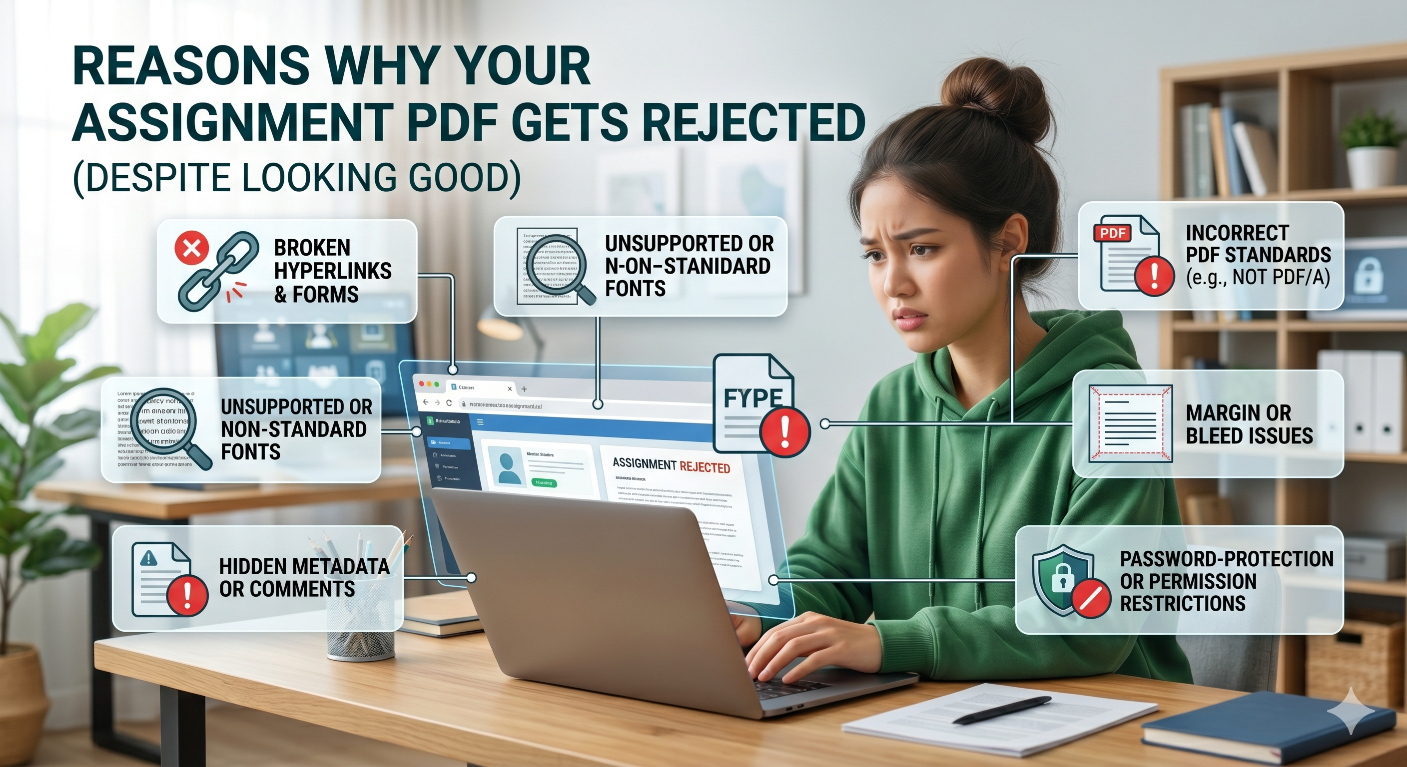  Reasons Why Your Assignment PDF Gets Rejected (Despite Looking Good)