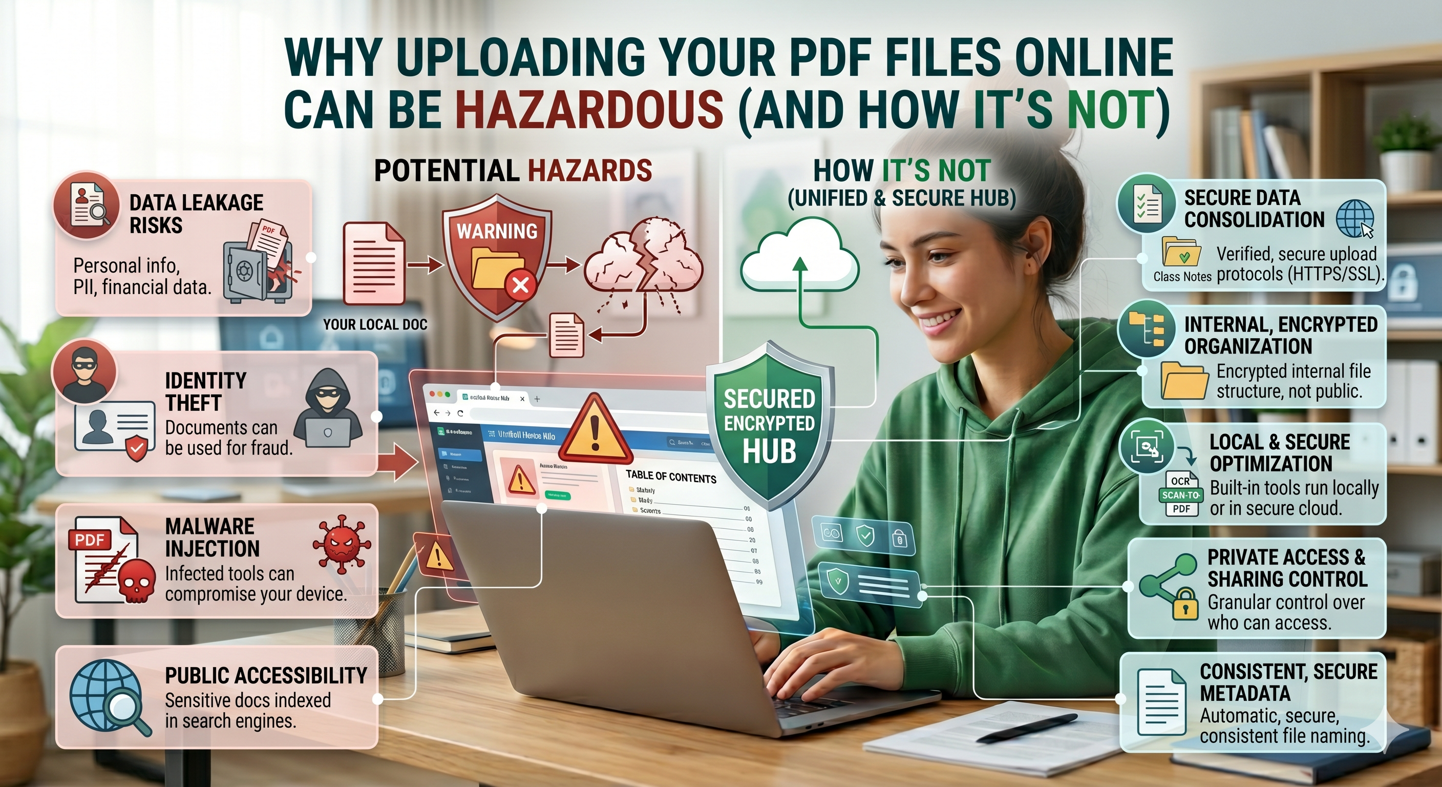 Why Uploading Your PDF Files Online Can Be Hazardous (And How It’s Not)