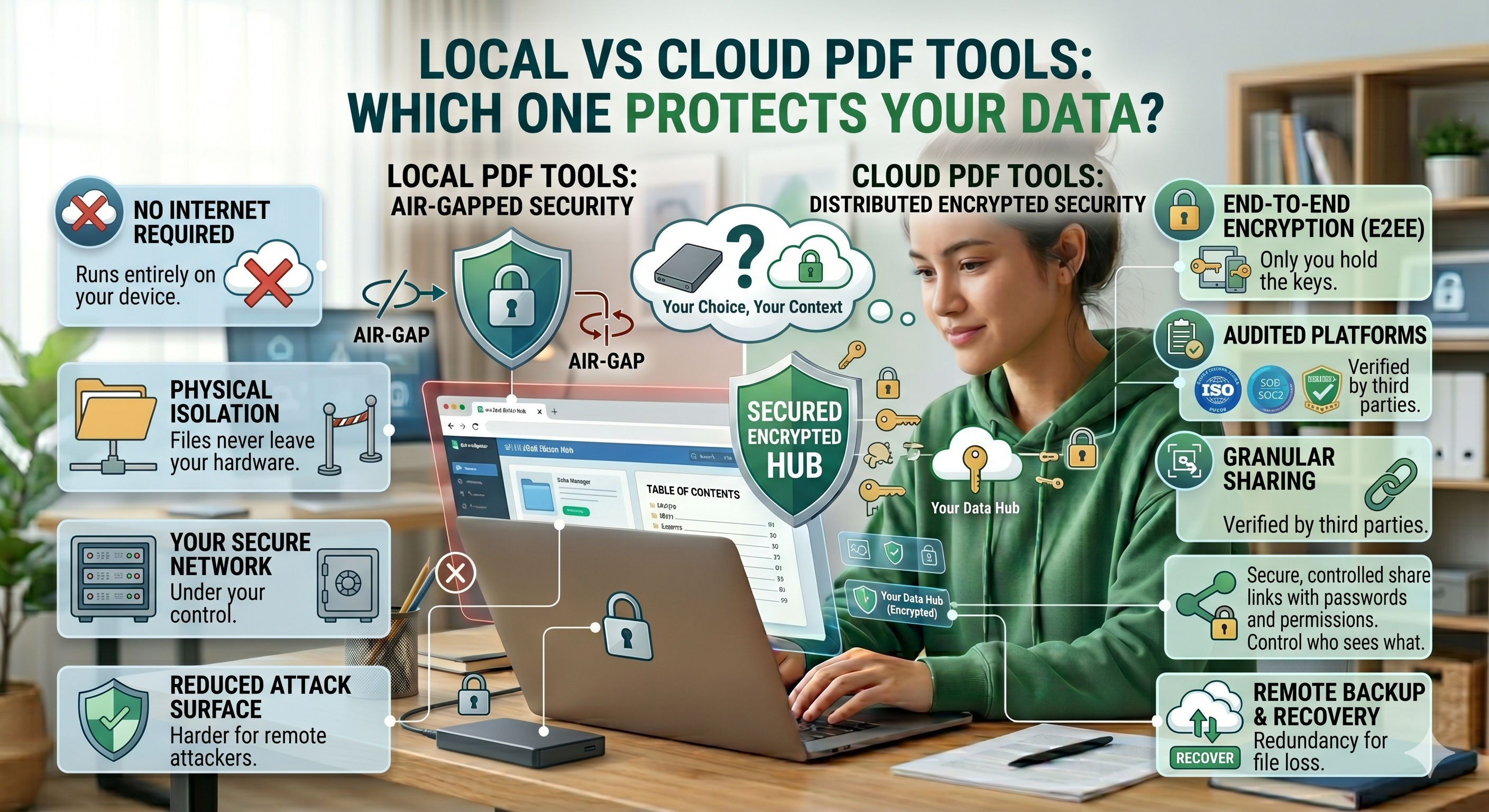 Local vs Cloud PDF Tools: Which One Protects Your Data?