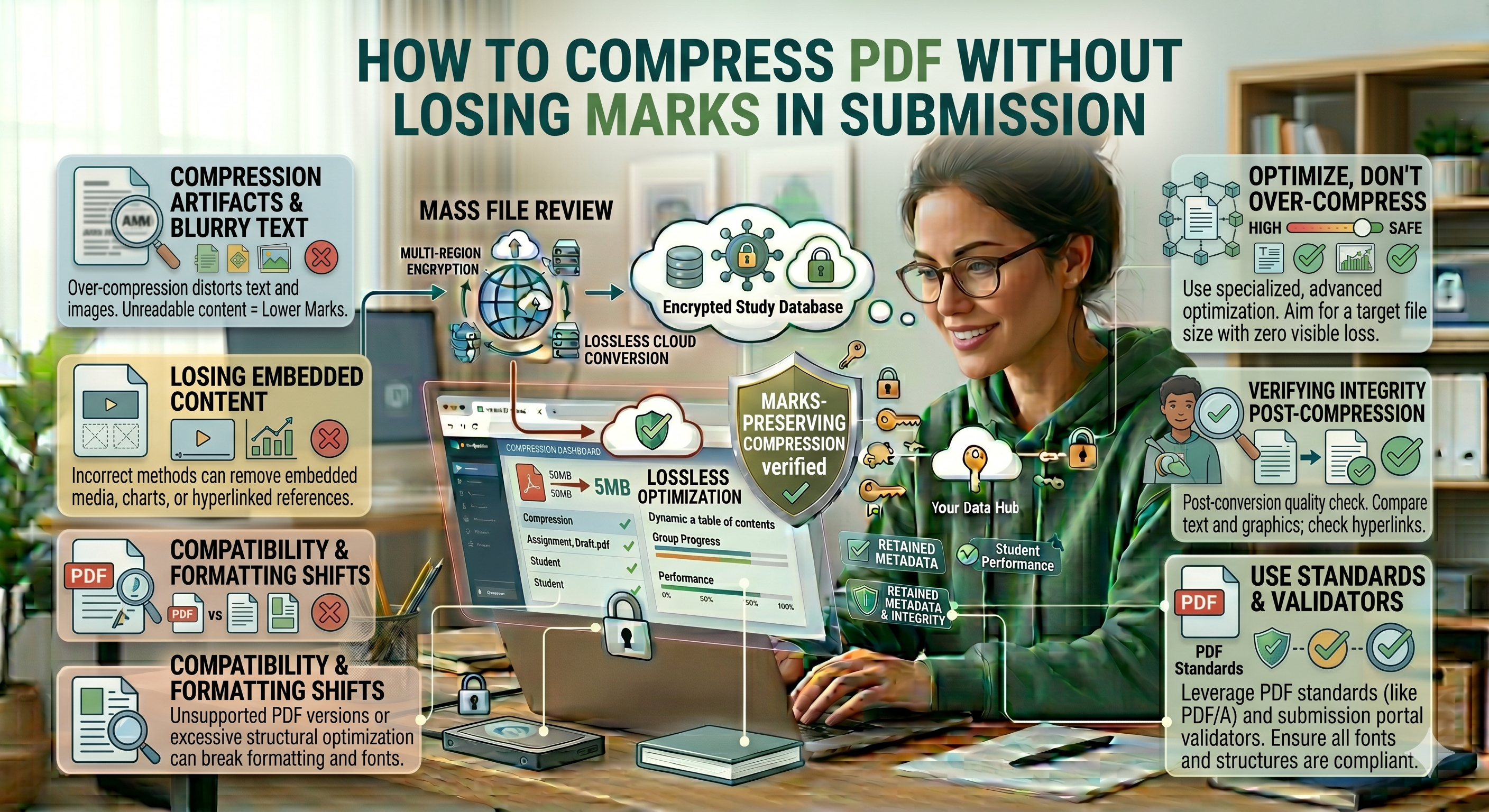 How to Compress PDF Without Losing Marks in Submission