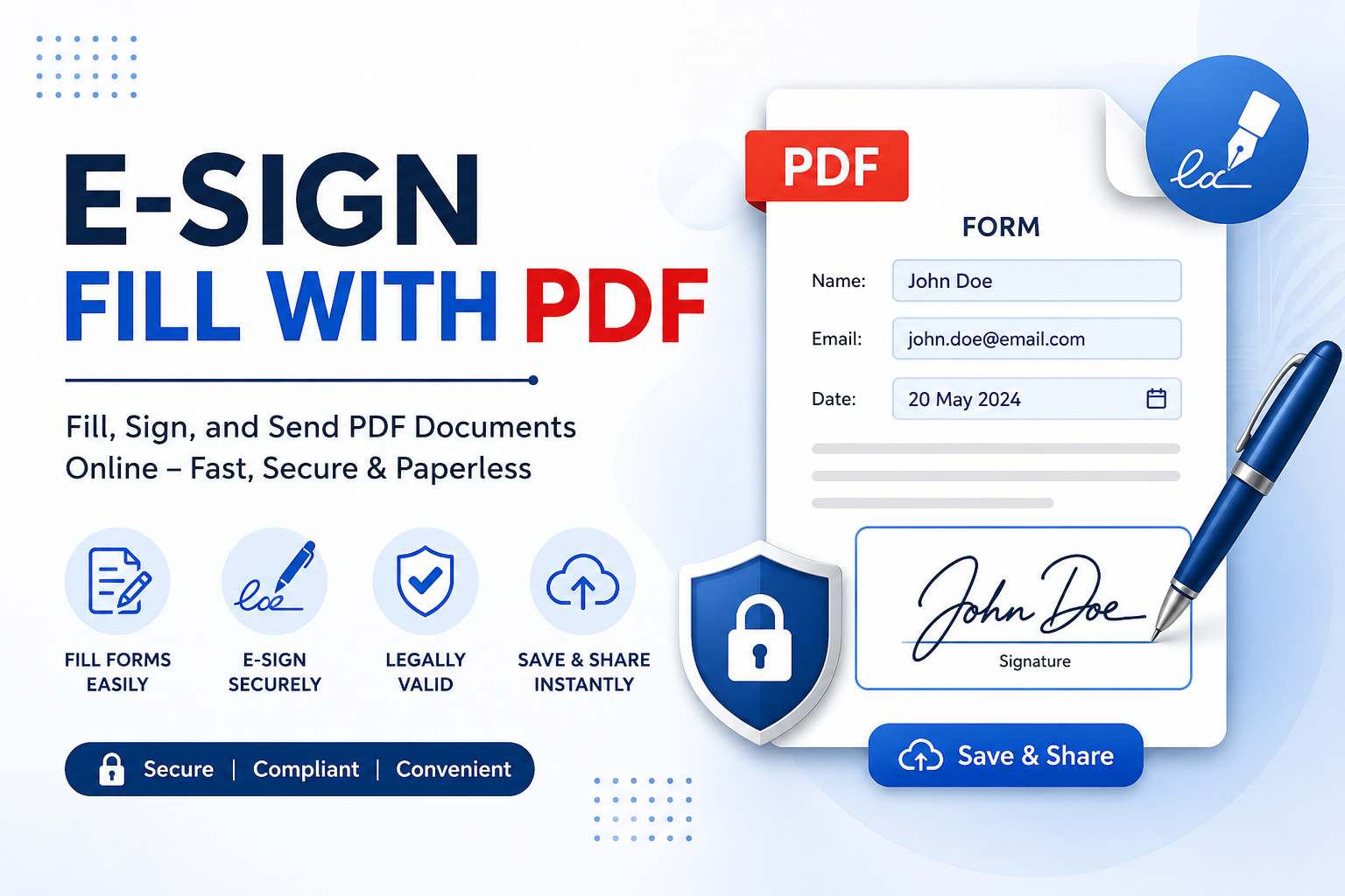 E-Sign PDF Documents: Fast, Secure, and Paperless Workflow 