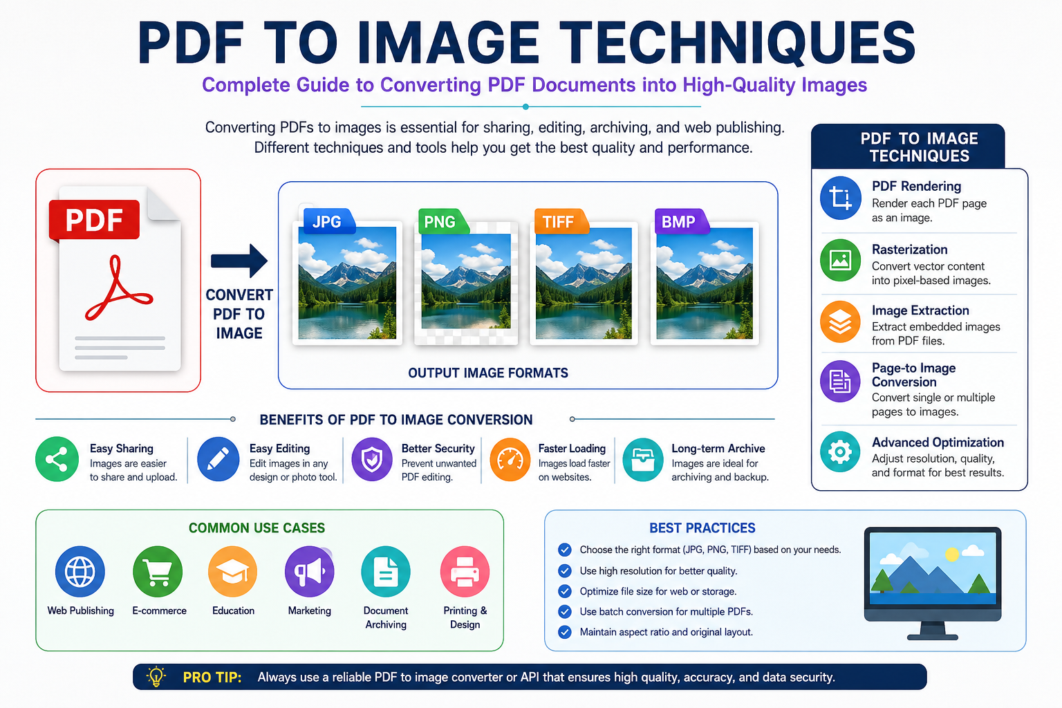 PDF to Image Techniques: The Complete Guide to Converting PDFs into High-Quality Images