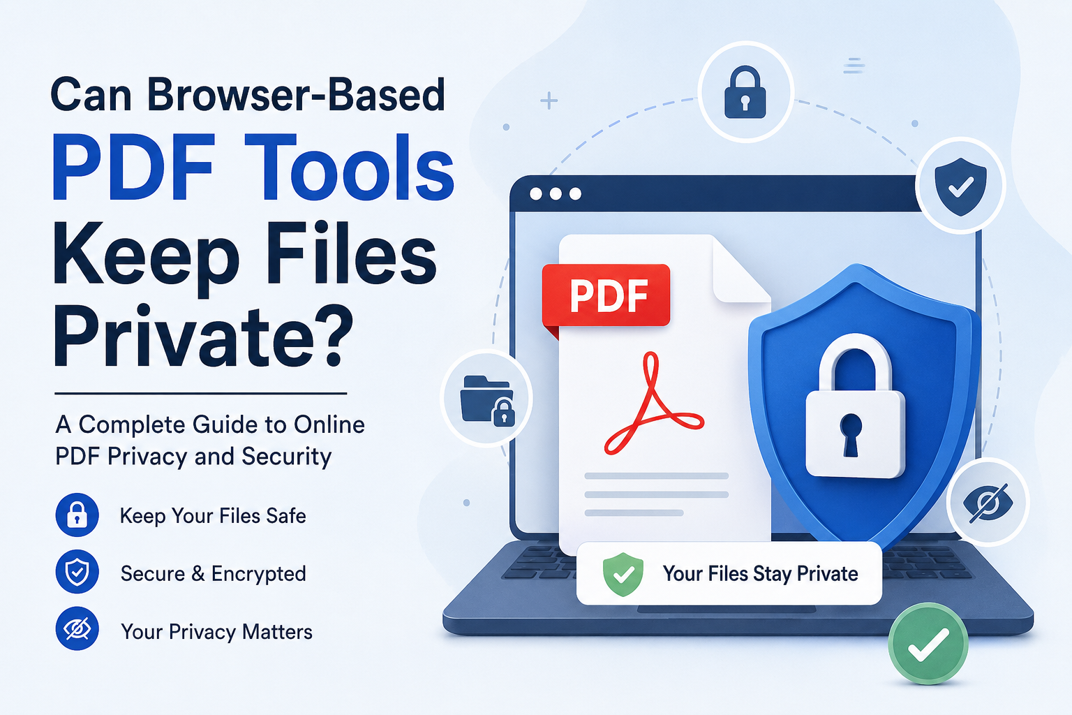 Can Browser-Based PDF Tools Keep My Files Private?