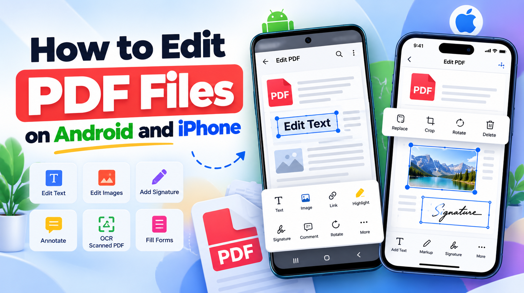 How to Edit PDF Files on Android and iPhone: A Complete Guide